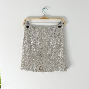 Love on a Hanger Sequin Mini Skirt Size Small